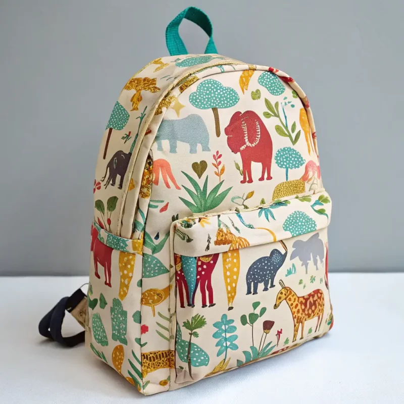 Animal Print Backpack